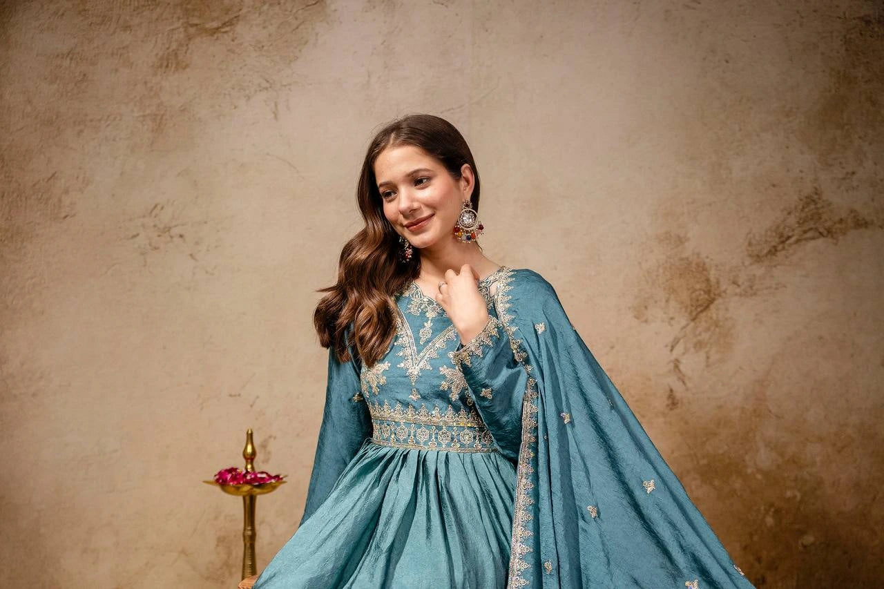 Dark Turquoise Randoli Crush Suit